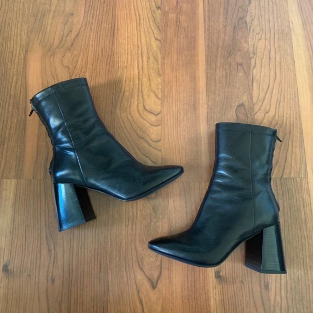 PREMIUM Genuine Leather Heeled Boots
